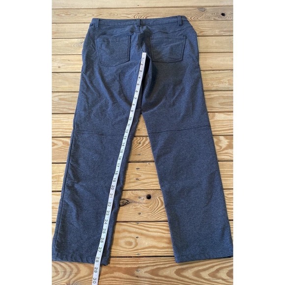 Lululemon ABC Chino Pants Slim Fit Size 32 Men’s Gray - Picture 6 of 8